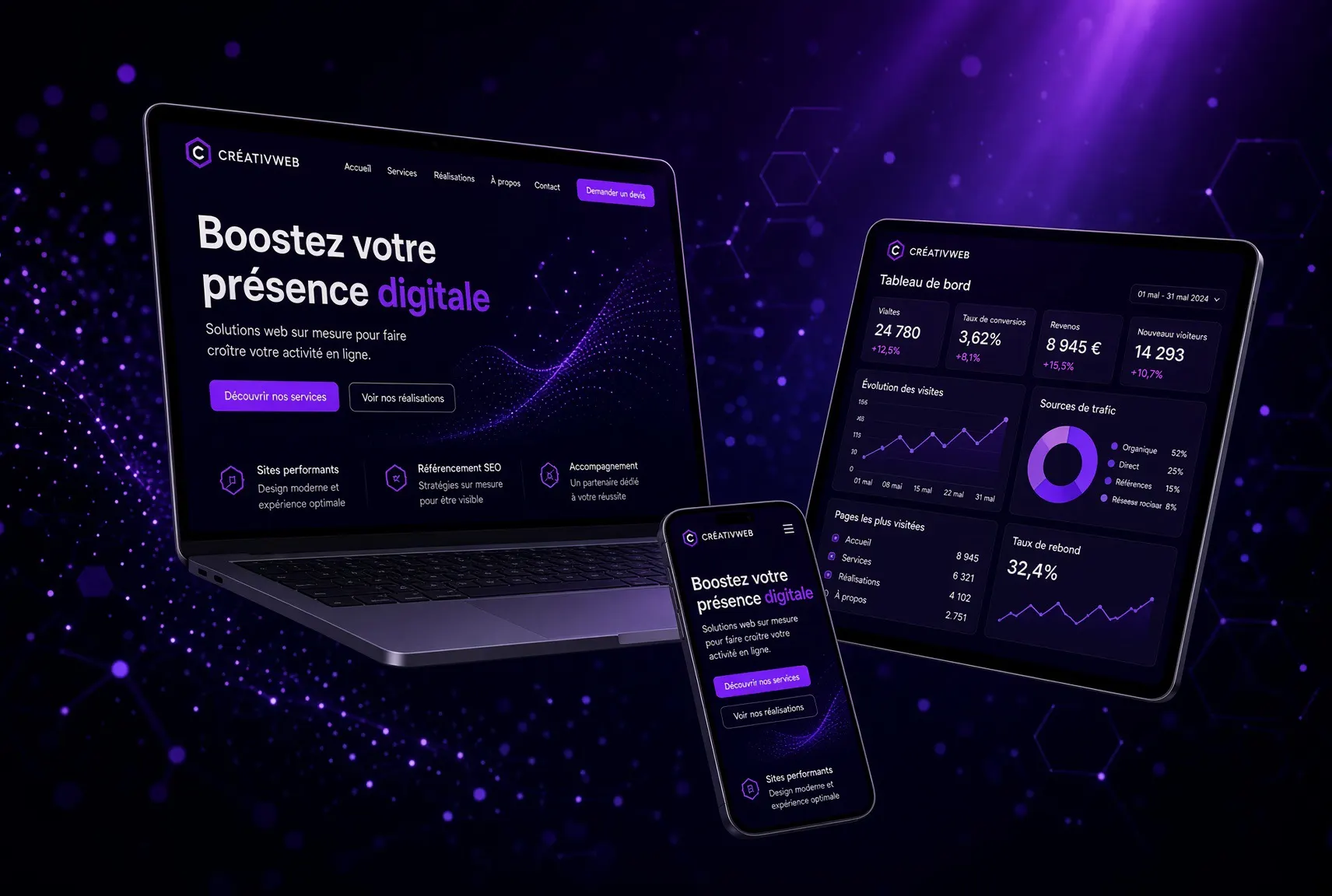 Création de Site Internet Professionnel