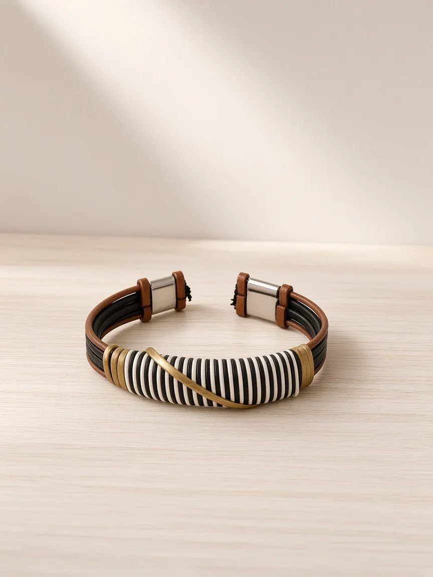 Bracelet Jonc Laiton