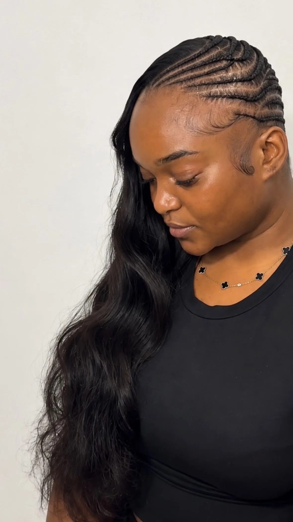 Quick Weave avec tresses